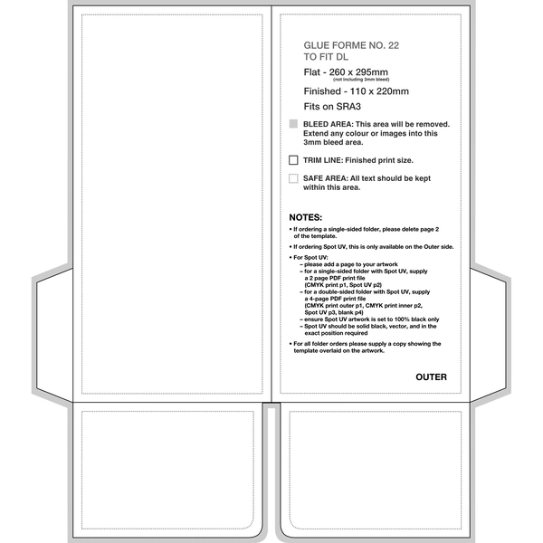  Forme 22 Glued Dl Outer