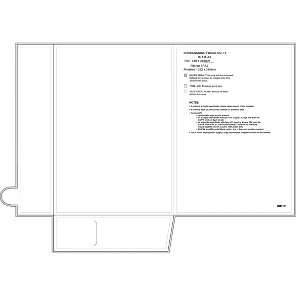  Forme 11 Interlocking A4 Outer